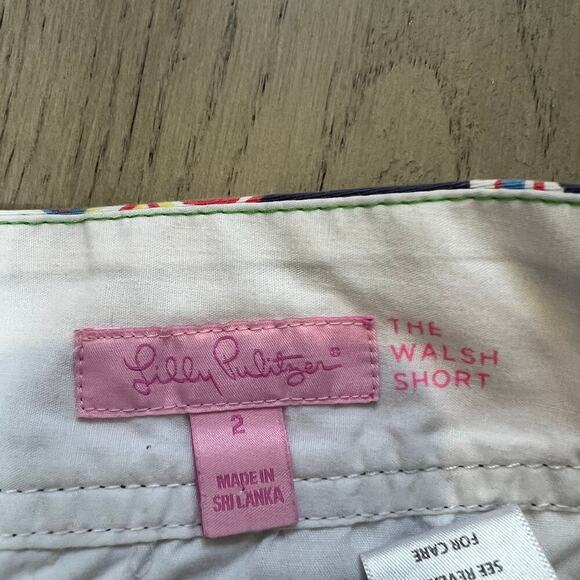 Lilly Pulitzer The Walsh Short Paisley Print Shorts Size 2 - Picture 5 of 8